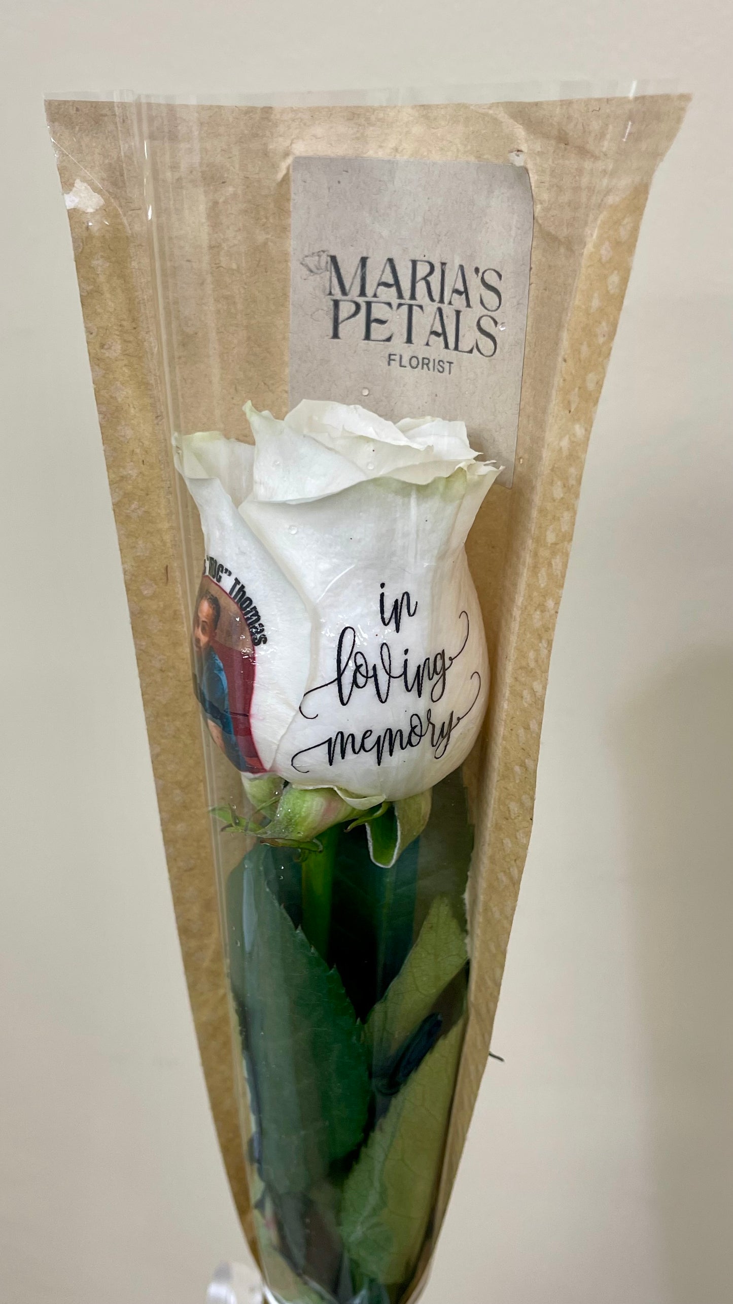 Personalized Photo Roses