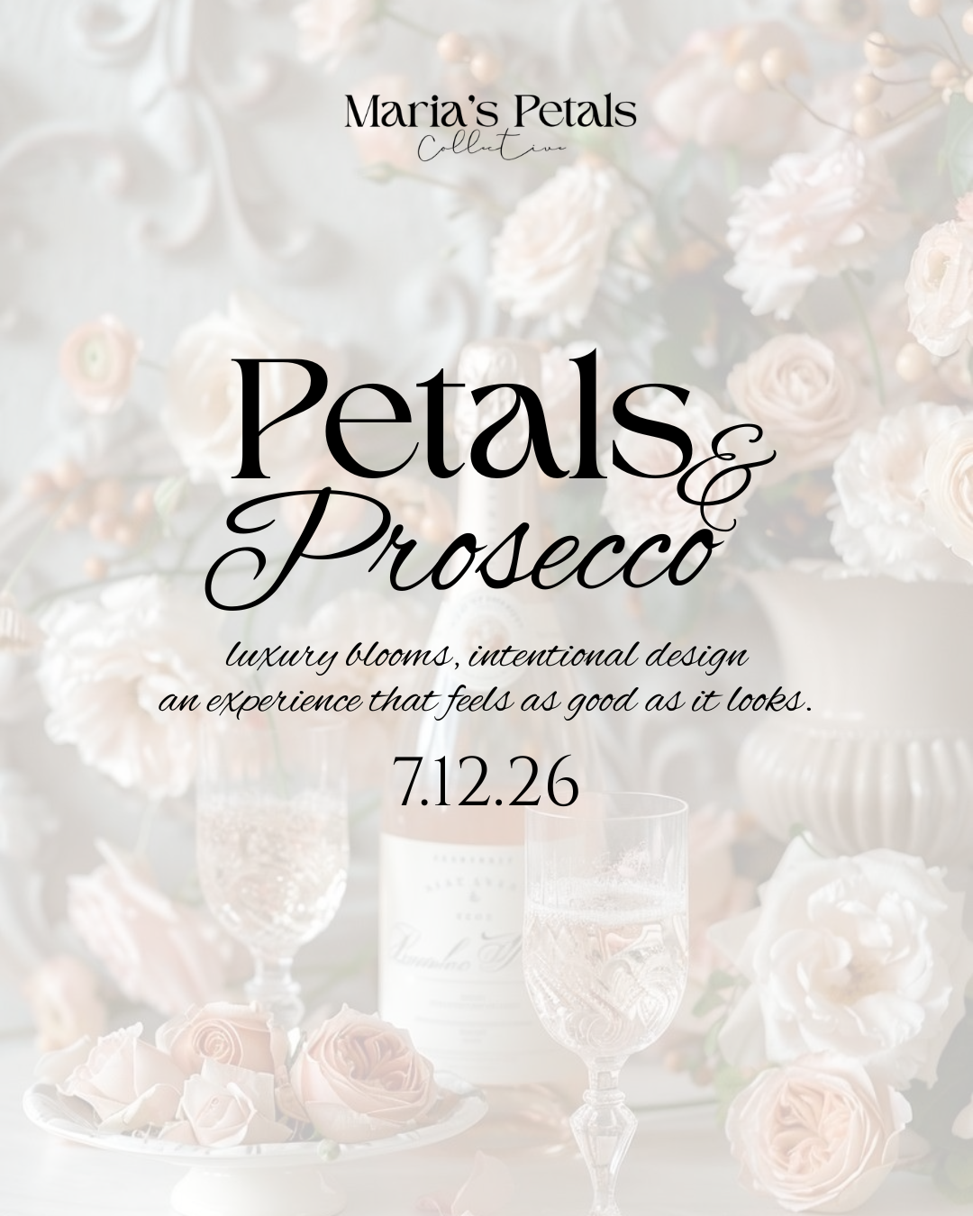 Petals & Prosecco Floral Workshop