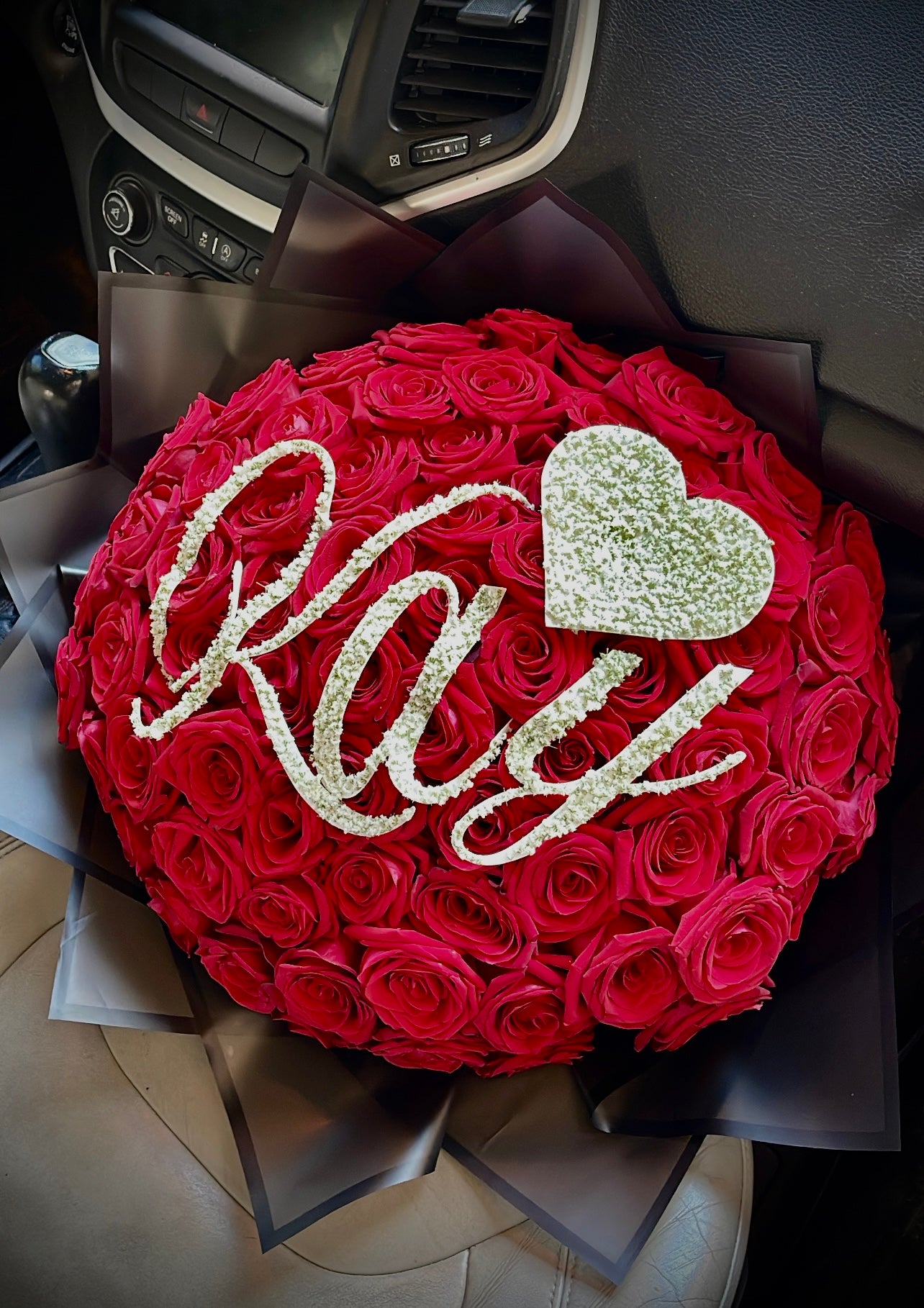 Baby Breath Name (this is an add on, roses NOT INCLUDED)