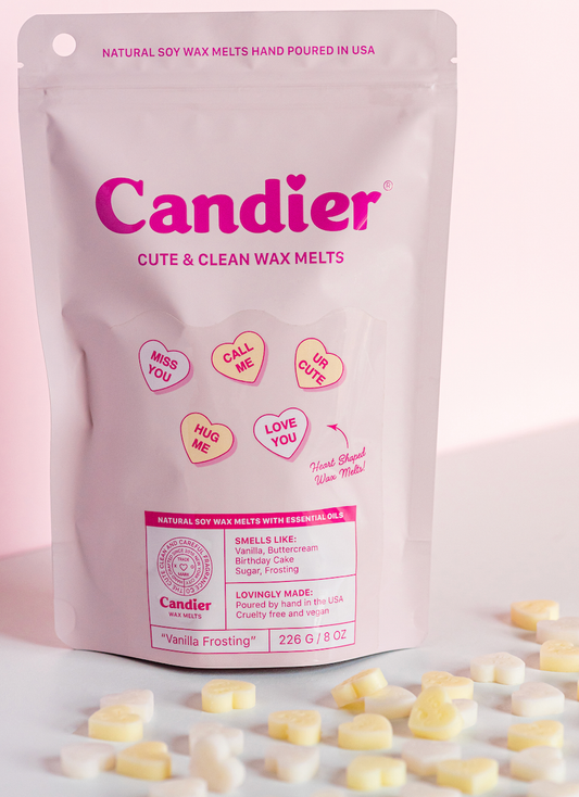 Heart Wax Melts - Vanilla Frosting