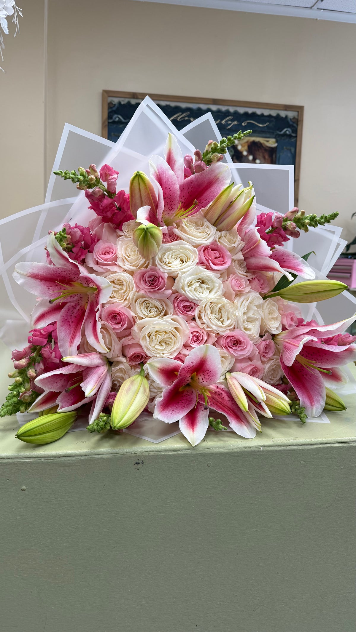 Premium Rose & Lily Bouquet