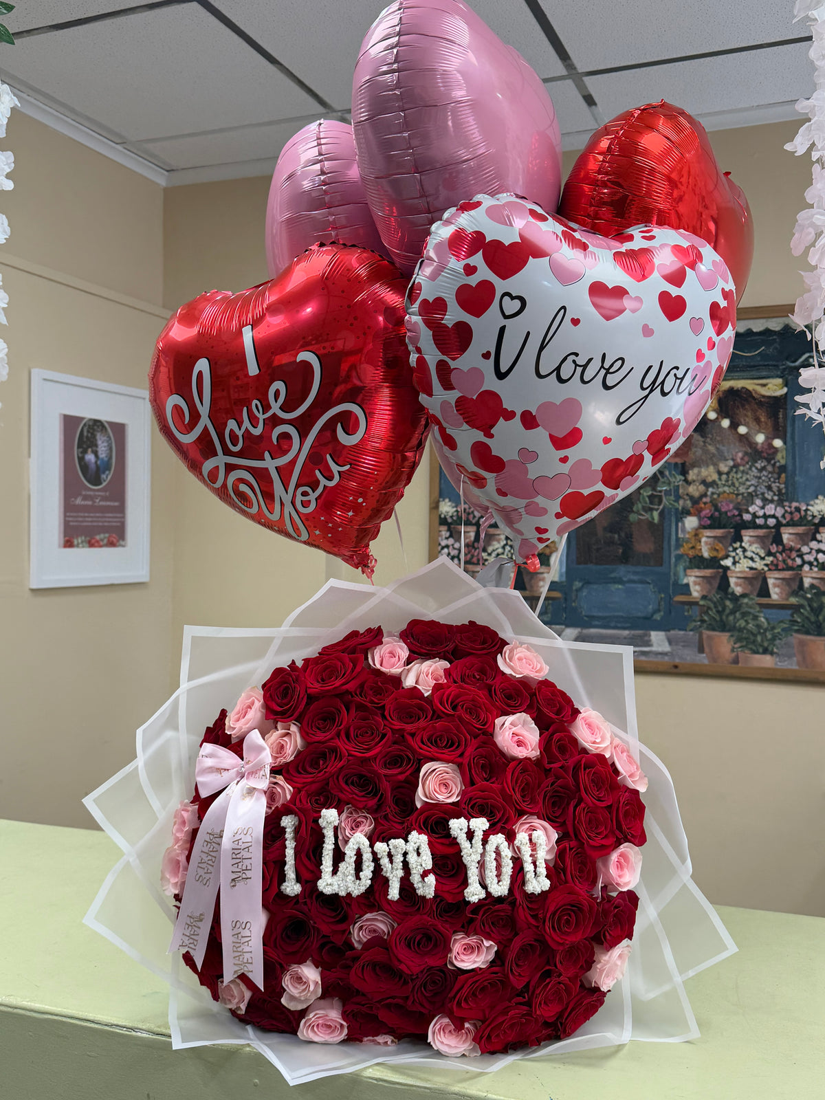 I love you bouquet