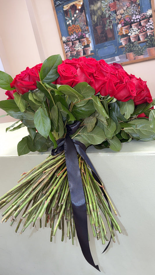 Rose Bouquets (Naked Bouquets)