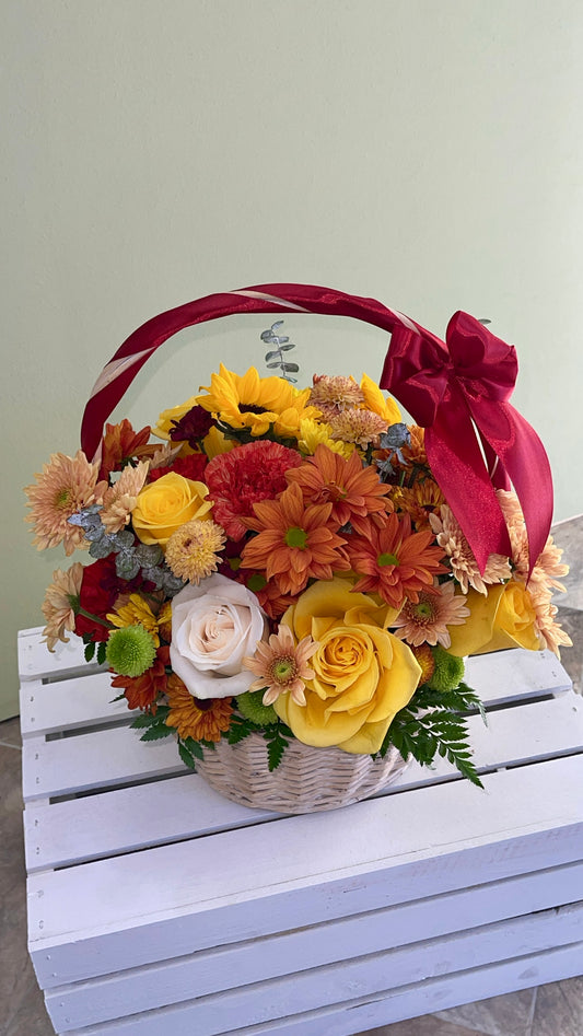 Autumn radiance basket