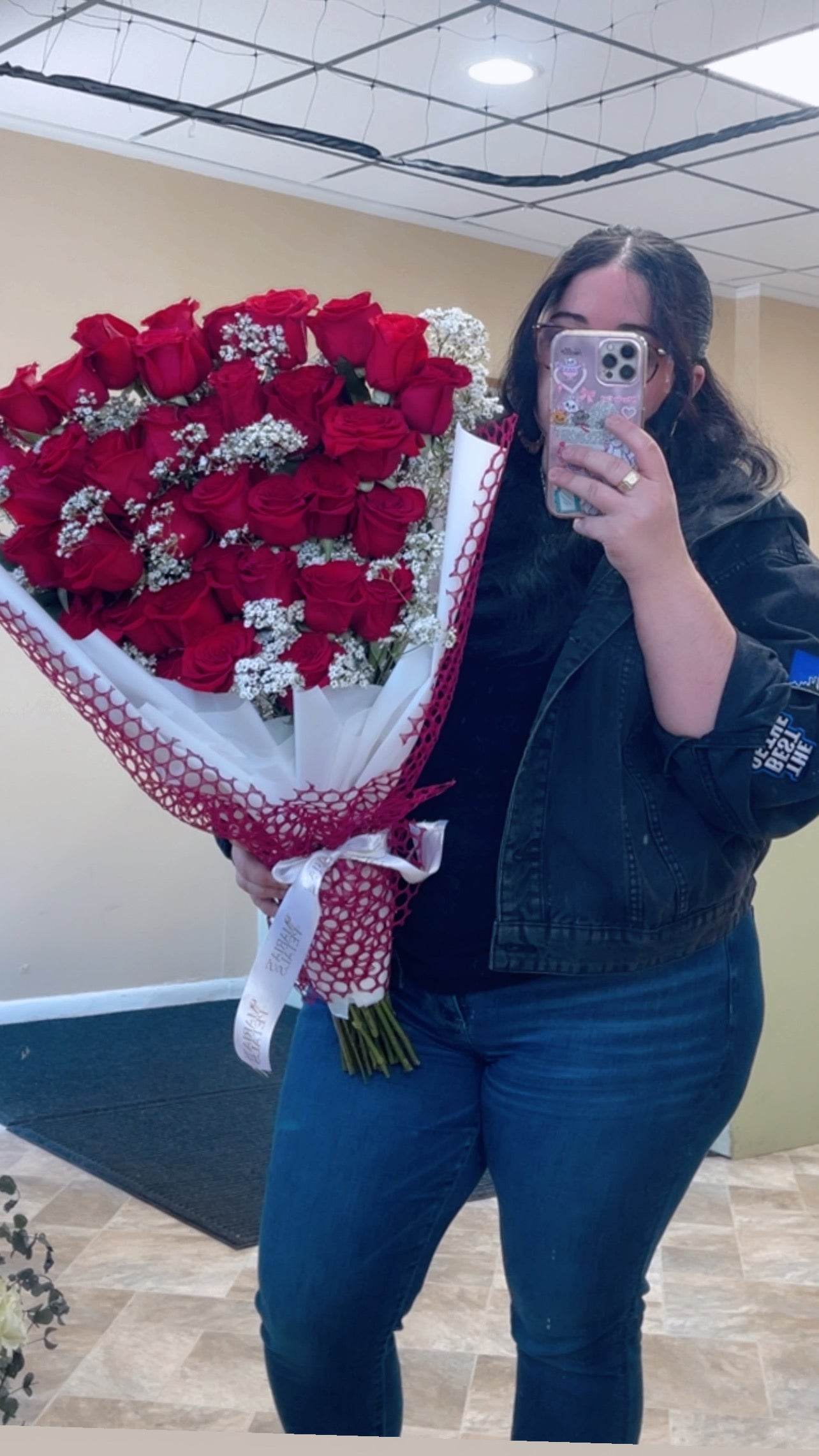 Dozen Roses (Flat Wrapped)