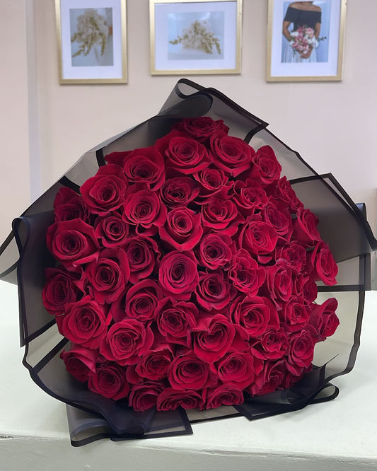 Classic Round Bouquet - 50 stems