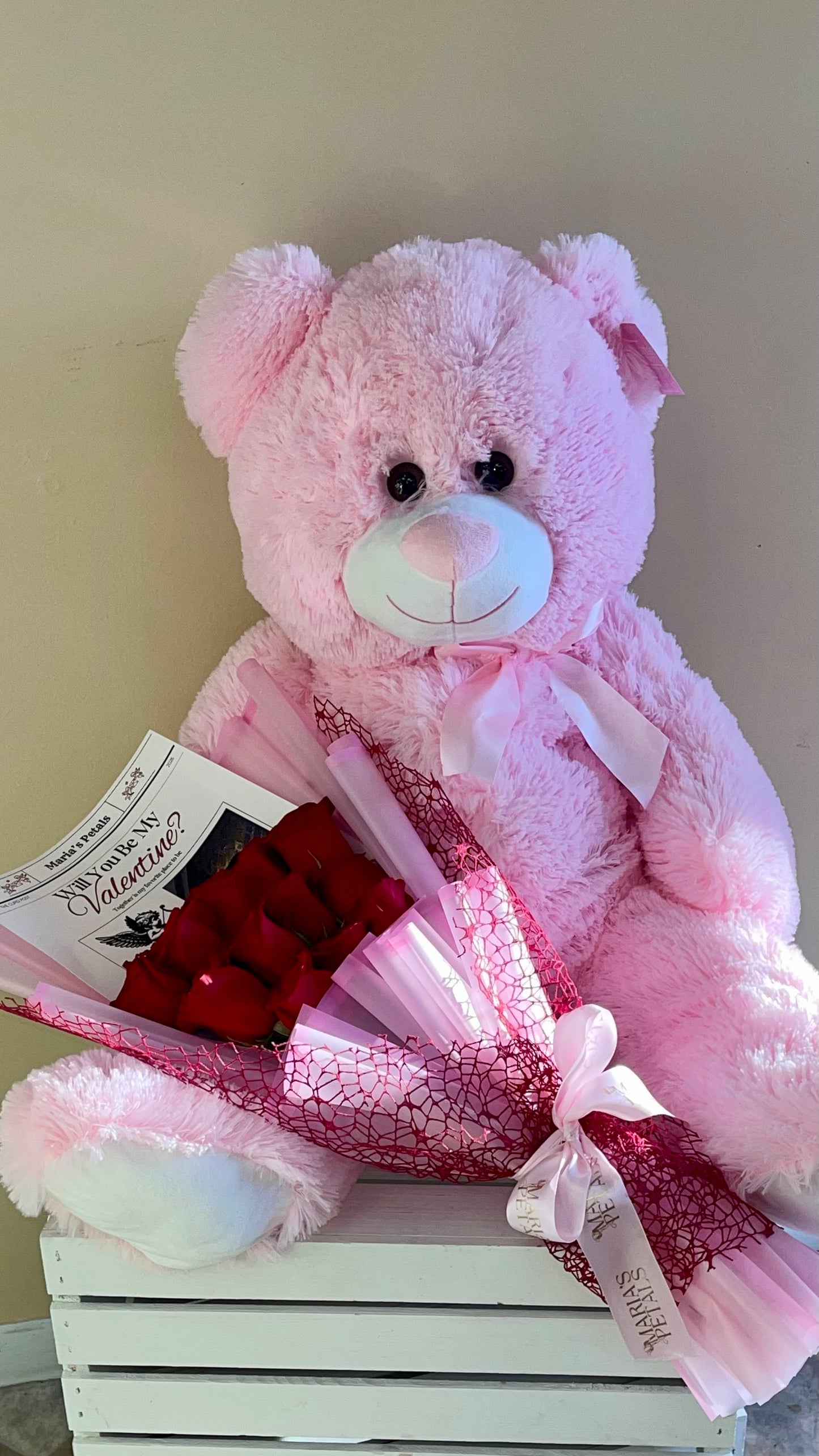 Valentine Proposal ft Newspaper Article - Dozen