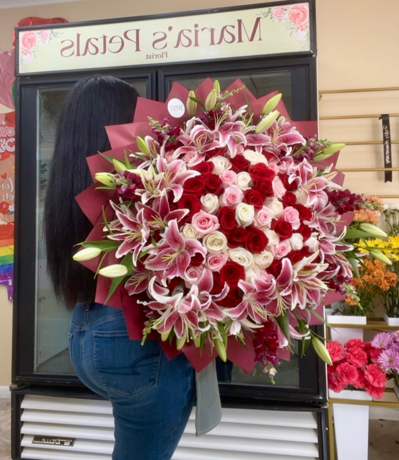 Premium Rose & Lily Bouquet