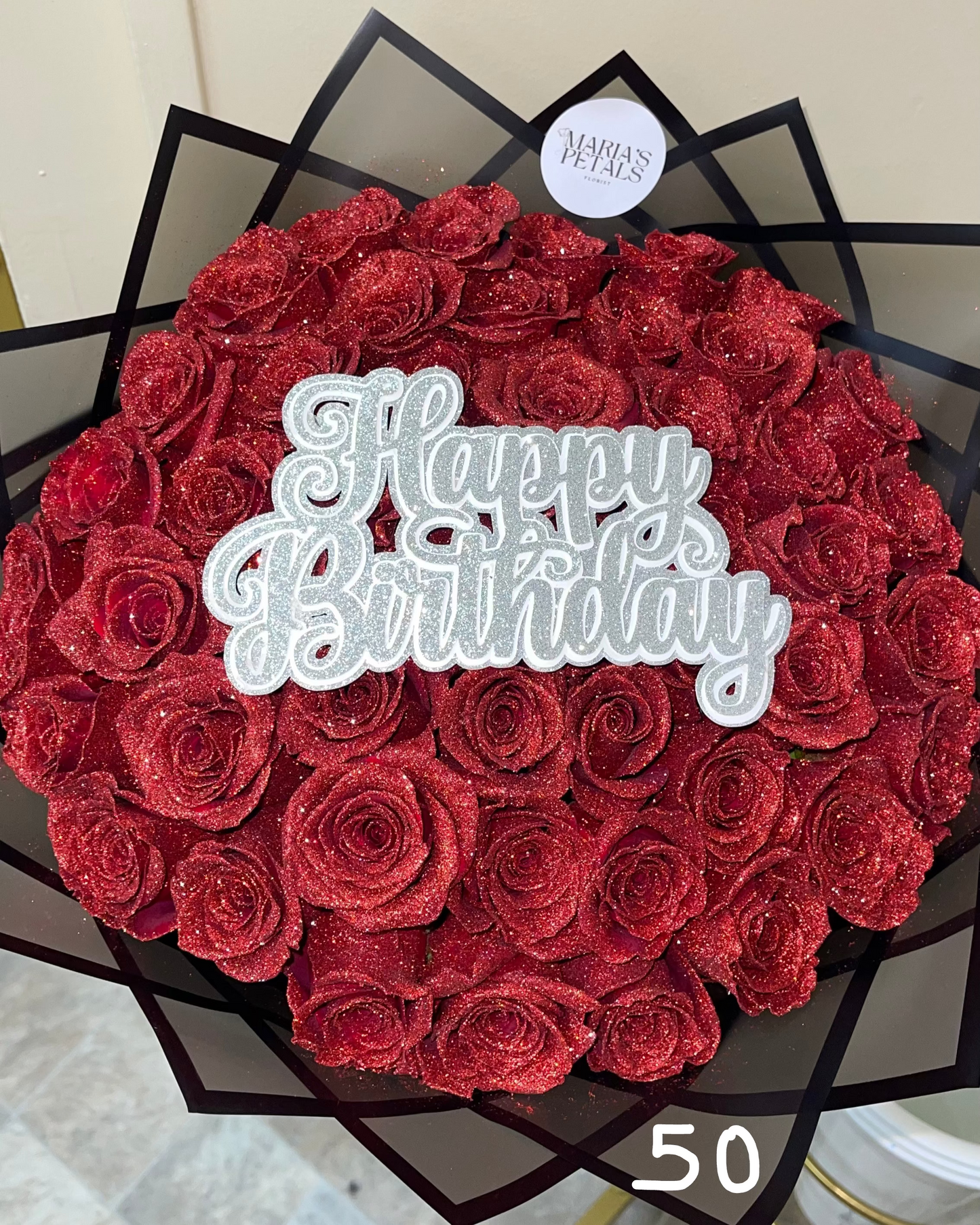 Glitter Birthday Bouquet