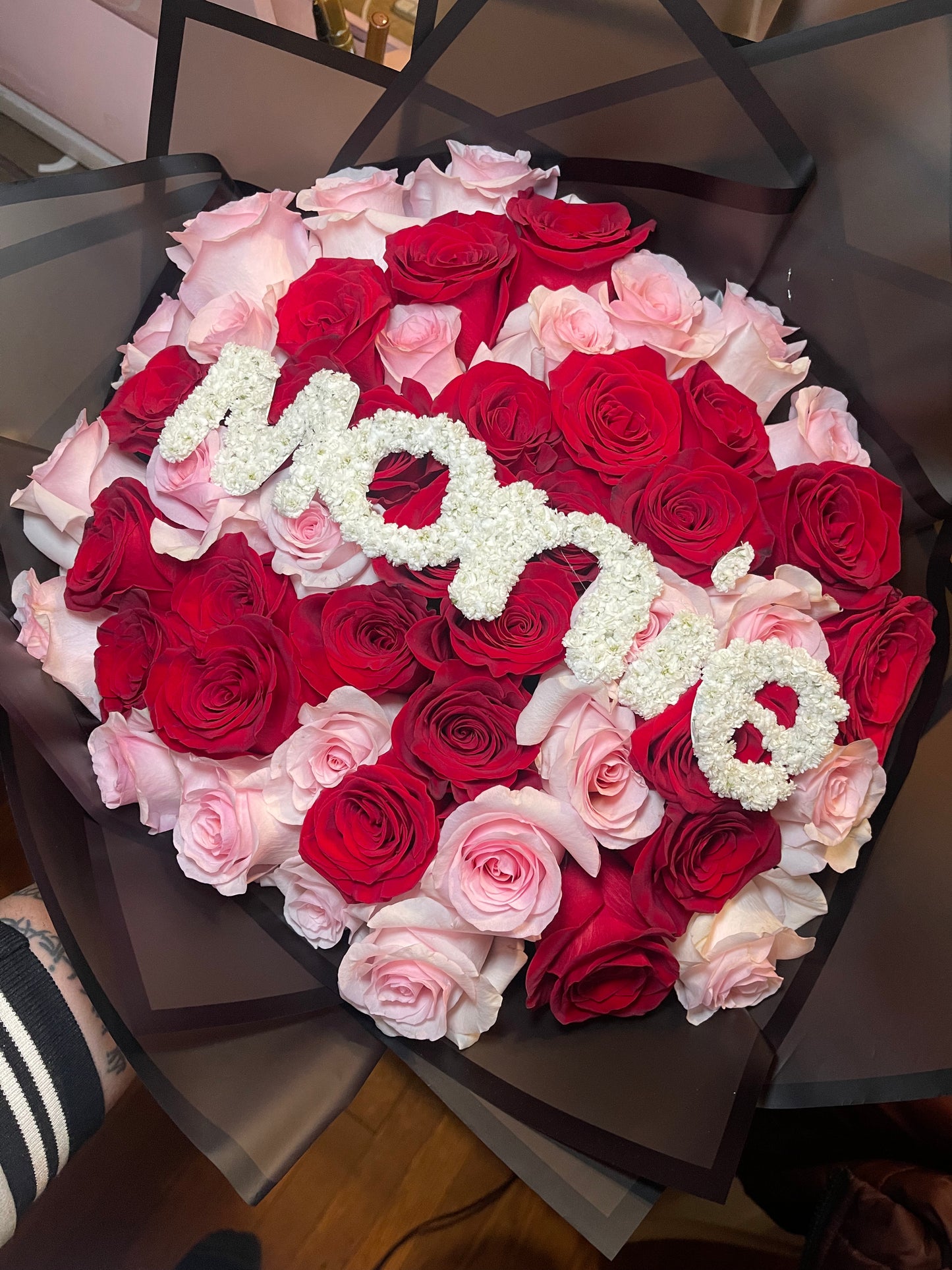 Baby Breath Name (this is an add on, roses NOT INCLUDED)