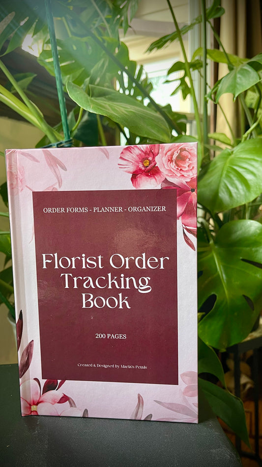 Florist Order Tracking Book – The Ultimate Floral Business Organizer