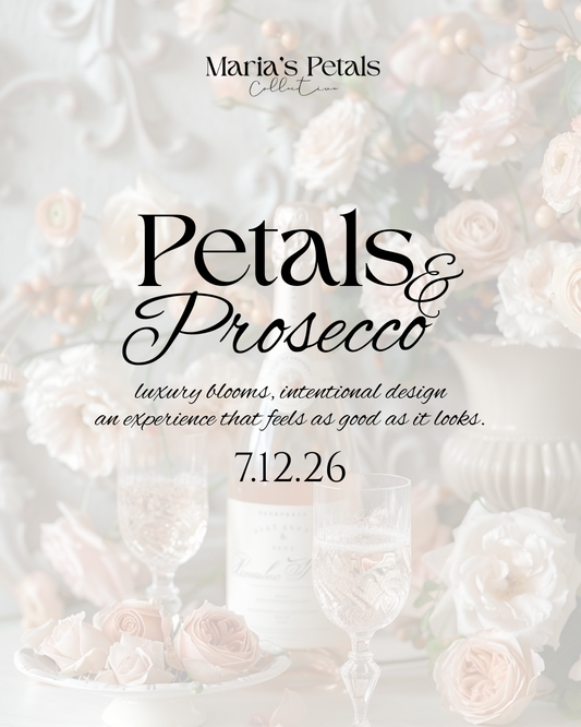 Petals & Prosecco Floral Workshop